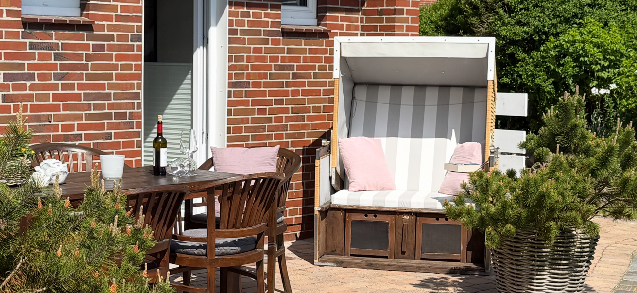 Terrasse hinten drei